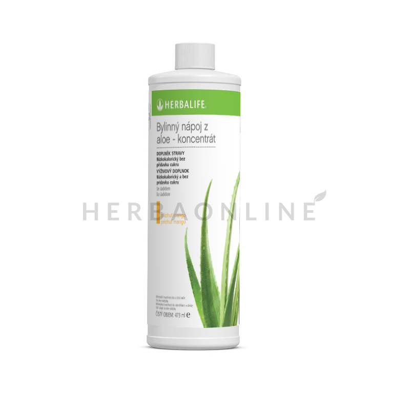 Herbalife Bylinný nápoj z Aloe - koncentrát, příchuť Mango 473ml