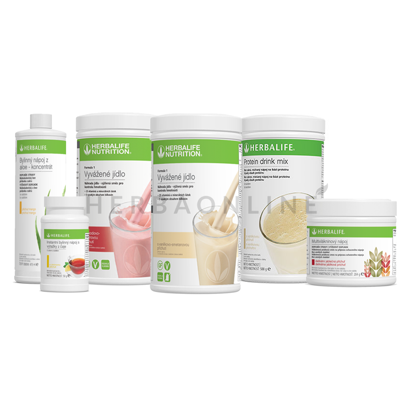 Herbalife kompletní balíček na hubnutí